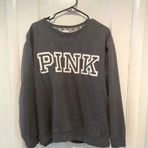 Victorias Secret gray logo sweatshirt